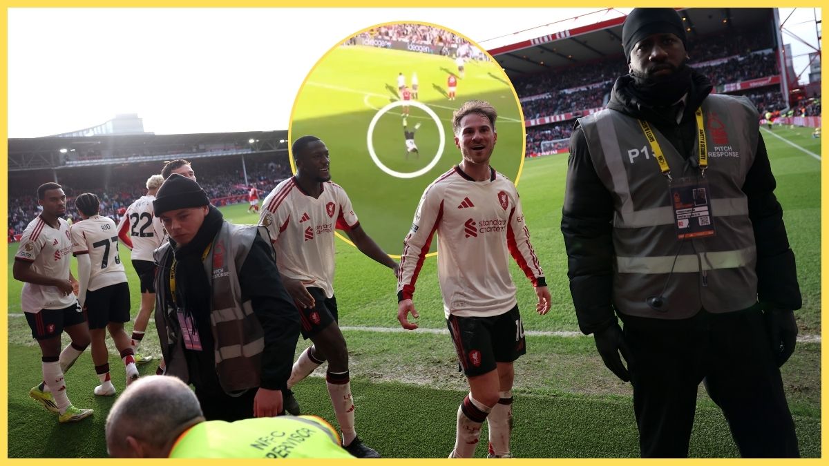 Ibou Konate celebrates Nottingham Forest winner