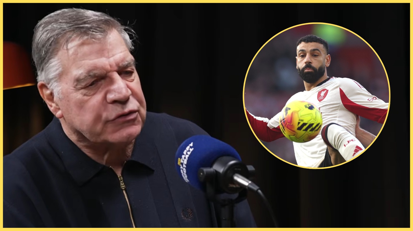 Sam Allardyce accused Mo Salah of acting like a 'big baby' after being substituted against Nottingham Forest