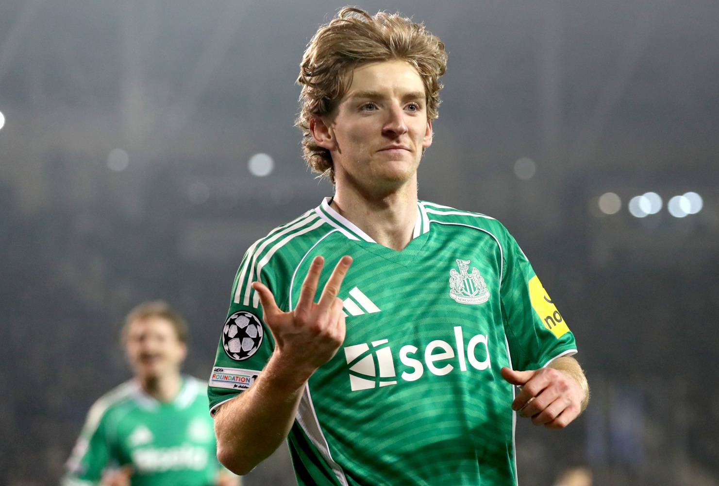 Anthony Gordon has emphatically dismissed rumours linking him with a move to Liverpool