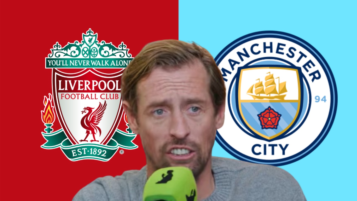 Peter Crouch is predicting a 2-2 draw between Liverpool and Manchester City