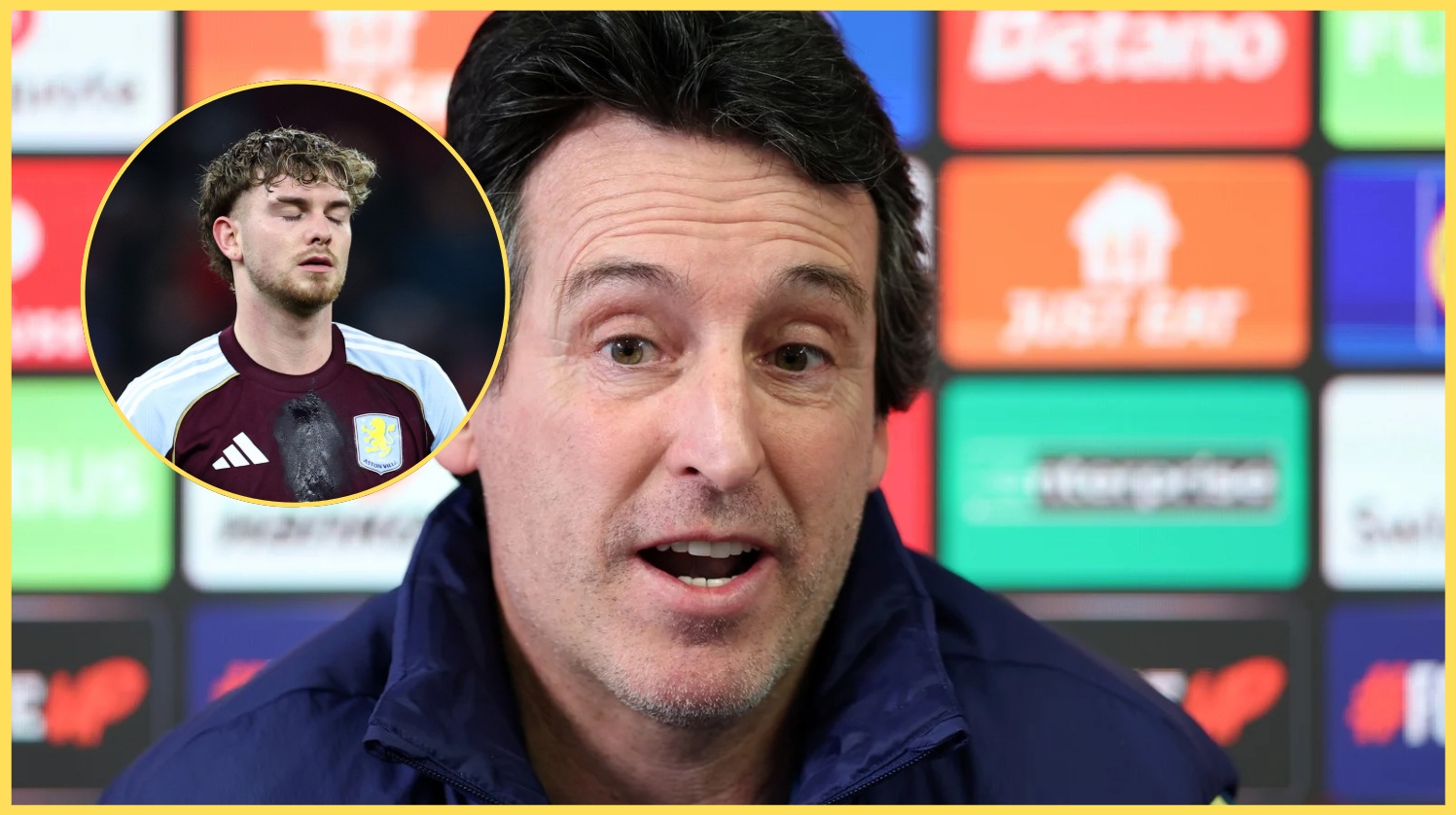 Unai Emery has called on Liverpool to change the terms of Harvey Elliott's loan agreement at Aston Villa