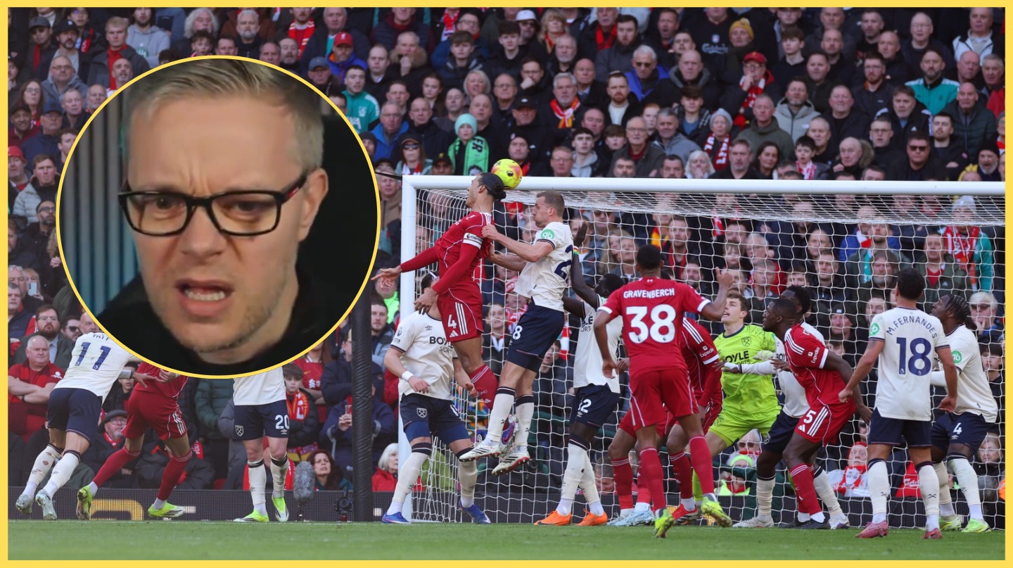 Mark Goldbridge pointed out the inconsistency of VAR after Virgil van Dijk's goal against West Ham