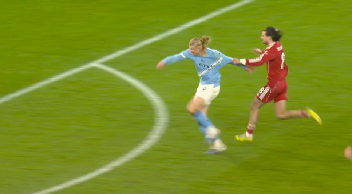 Dominik Szoboszlai was sent off for denying Erling Haaland a clear goalscoring opportunity against Liverpool