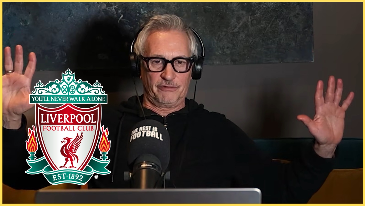 Gary Lineker has backed Liverpool to just about finish in the top five of the Premier League