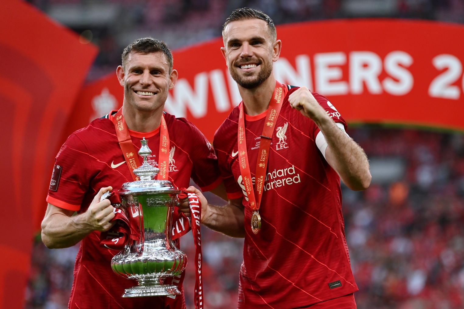 James Milner and Jordan Henderson were famed for consistently driving high standards in their time at Liverpool