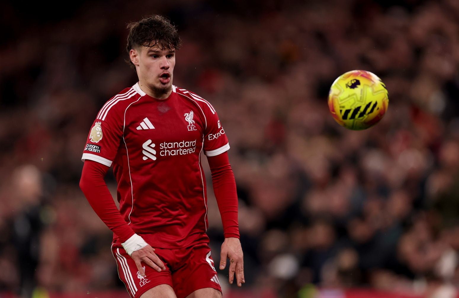 Milos Kerkez was terrific for Liverpool in their 3-0 win over Brighton