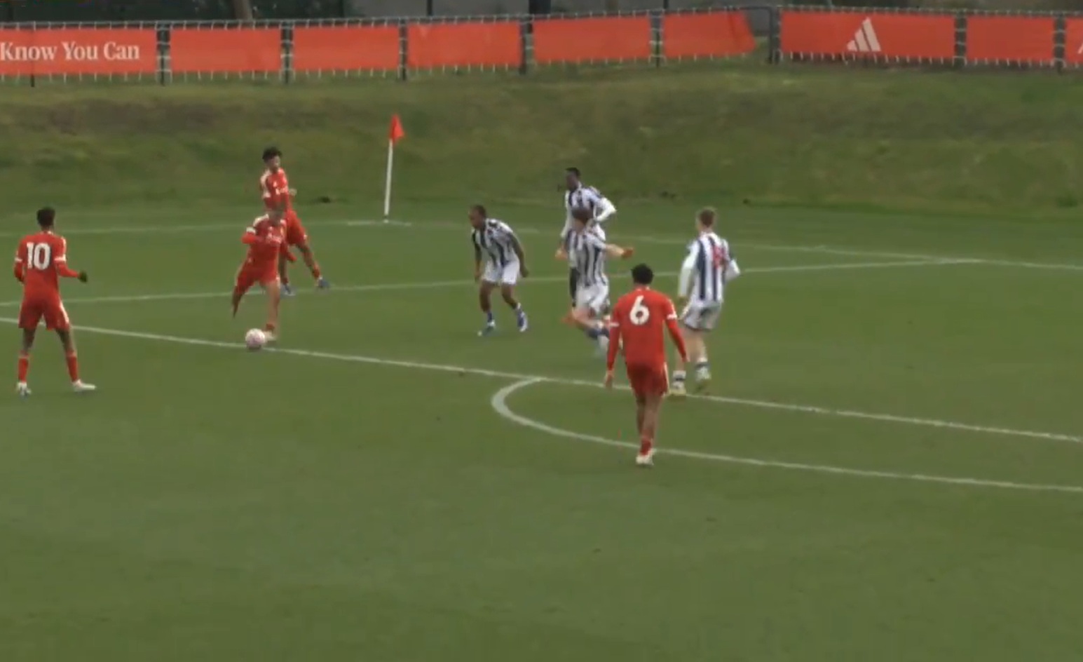 Rio Ngumoha scored a fantastic goal for Liverpool under-21s in their 4-3 win over West Brom on Sunday