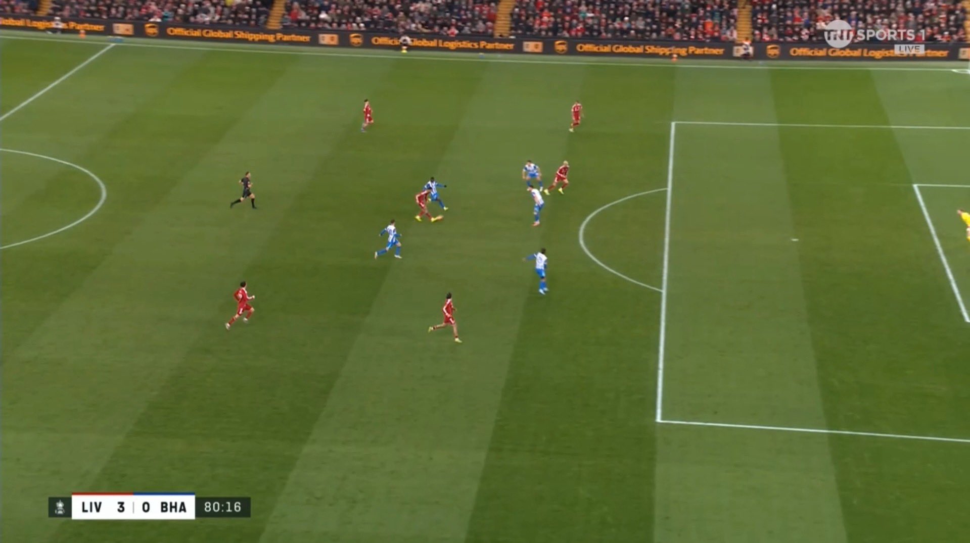 Replays showed that Rio Ngumoha was onside when Cody Gakpo played him through to score against Brighton