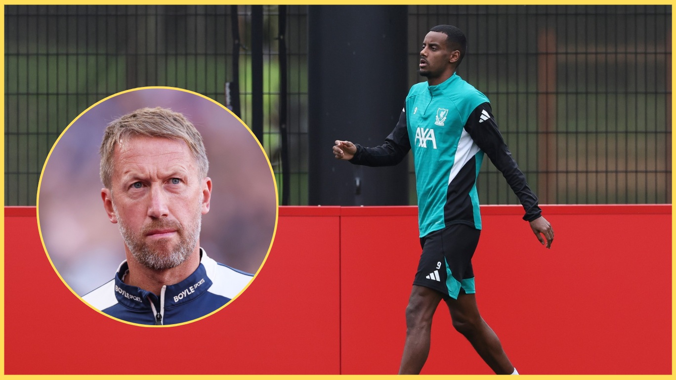 Graham Potter is hopeful of having Alexander Isak fit for Sweden's World Cup play-off in March