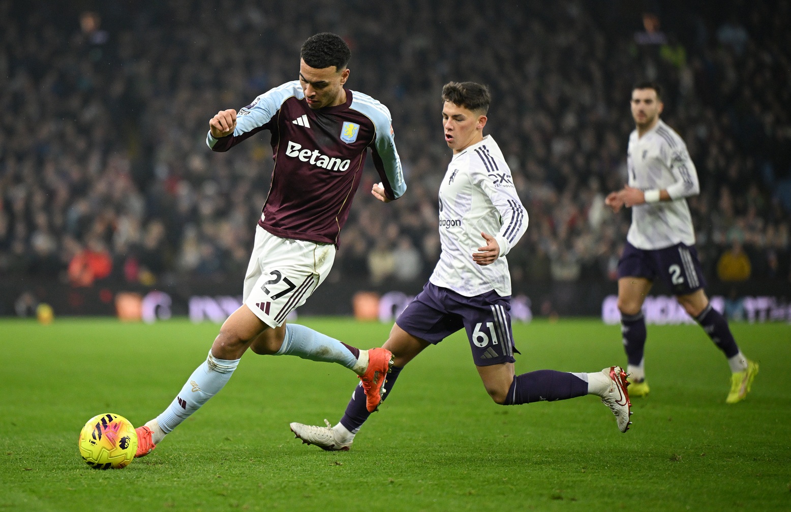 Aston Villa and Manchester United are both currently on course to qualify for the Champions League