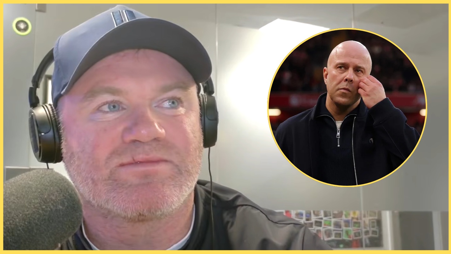 Wayne Rooney believes that Arne Slot's job at Liverpool could hinge on Champions League qualification