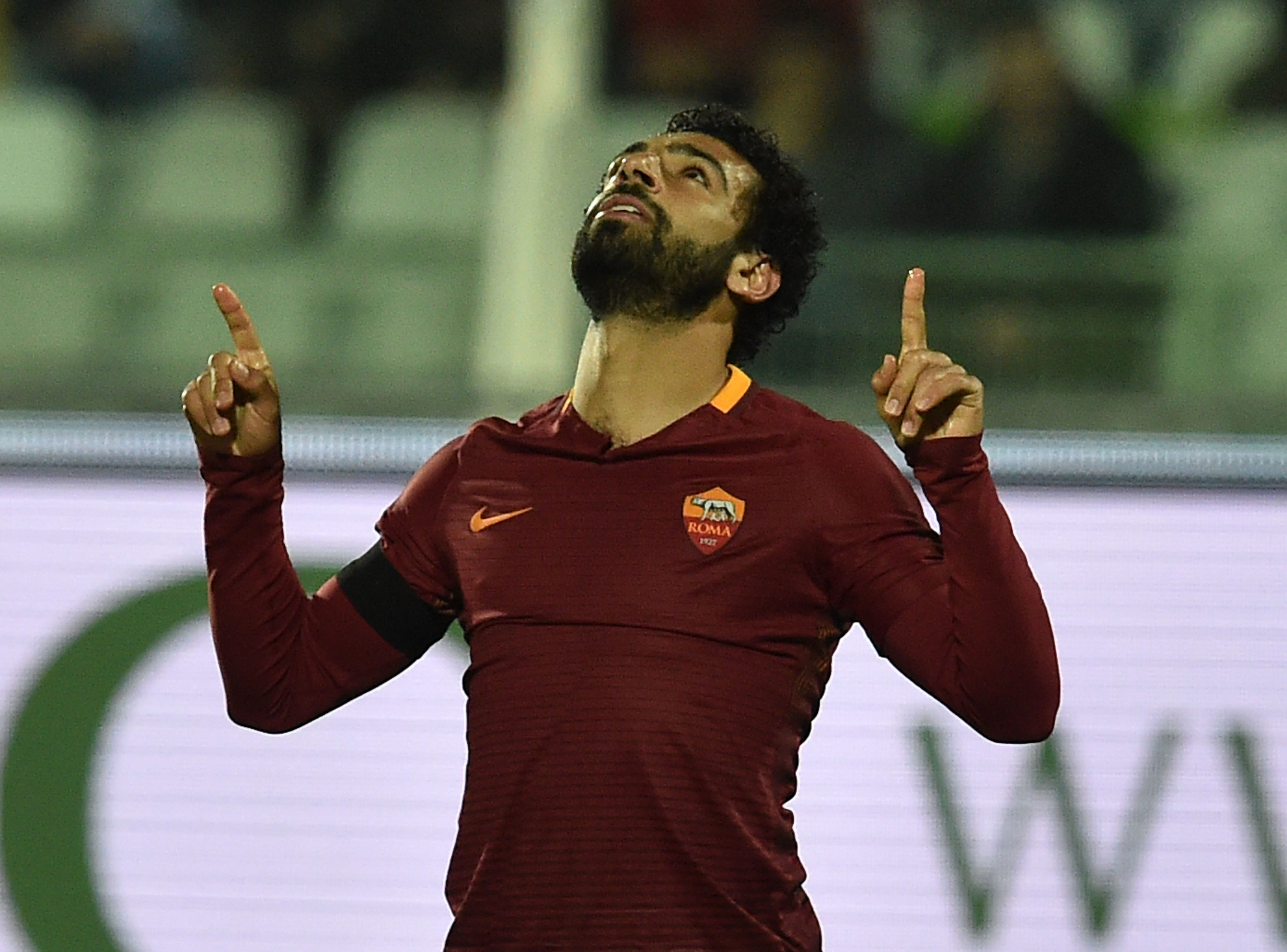 Mo Salah previously played in Serie A with Fiorentina and Roma
