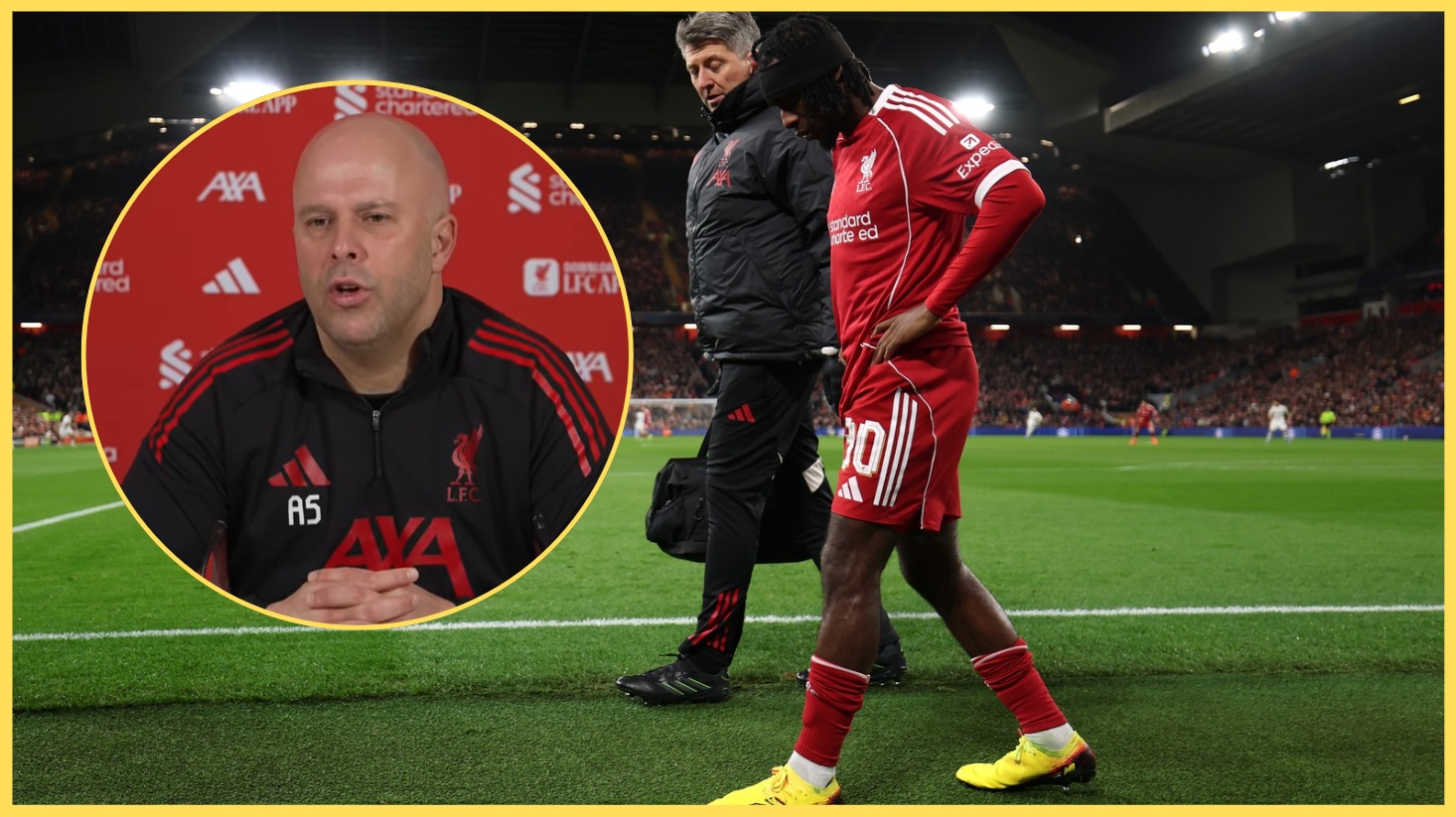 Arne Slot has confirmed that Jeremie Frimpong won't be fit for Liverpool's trip to Nottingham Forest