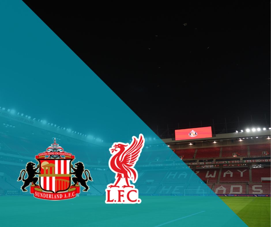 Liverpool travel to face Sunderland at the Stadium of Light on Wednesday