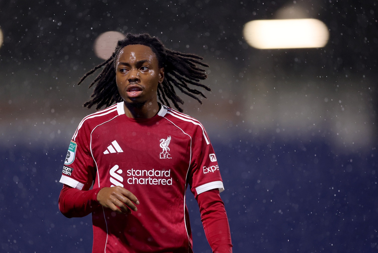 Afolami Onanuga trained with the Liverpool first team on Monday ahead of their Champions League clash against Galatasaray