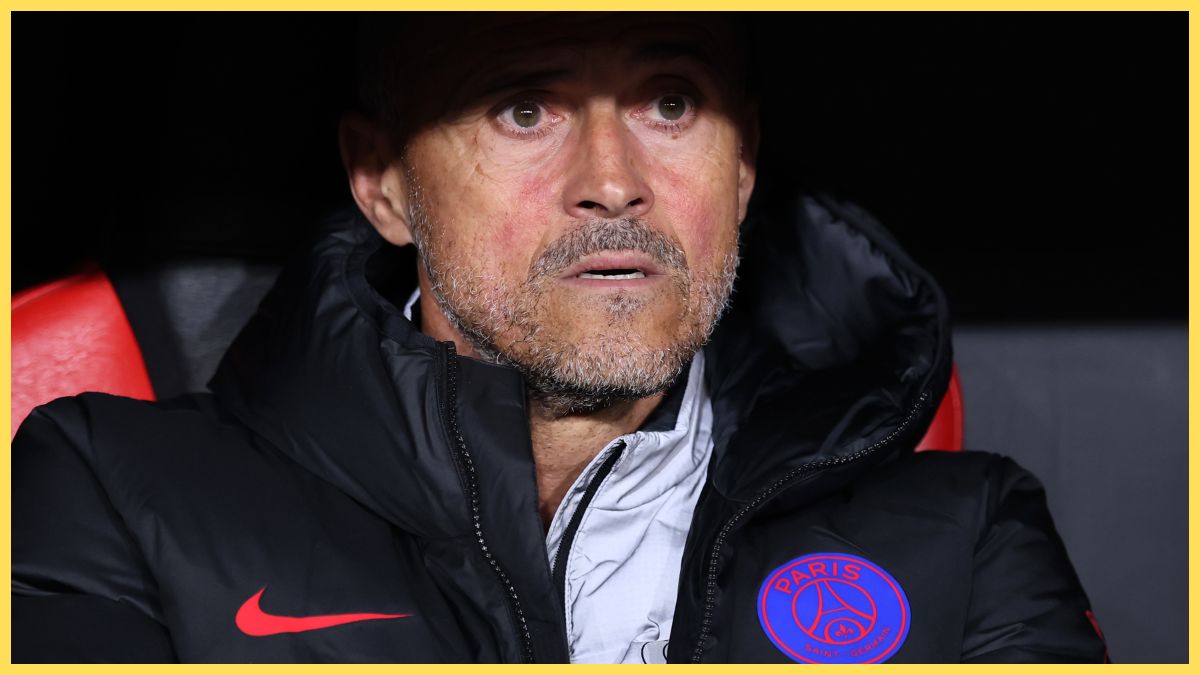 Luis Enrique, head coach of Paris Saint-Germain