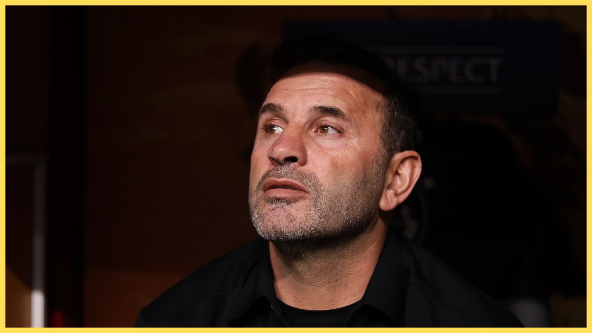 Head coach Okan Buruk of Galatasaray