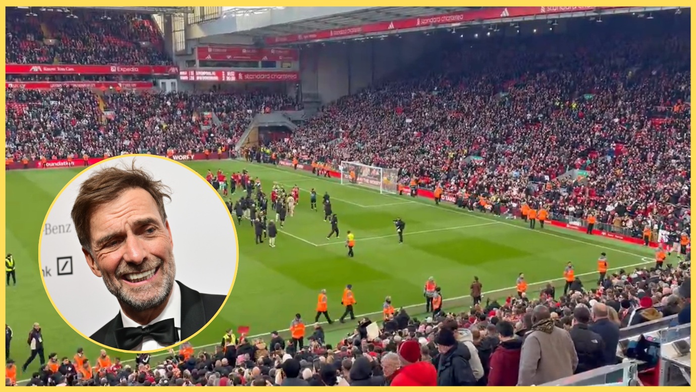 (Video) What Jurgen Klopp did straight after Legends match went down an absolute treat at Anfield