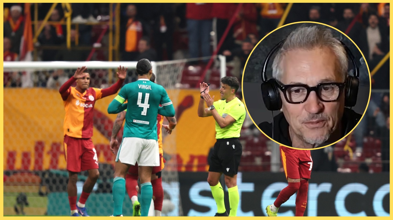 Gary Lineker bemoaned the 'absurd' decision to disallow Victor Osimhen's goal against Liverpool