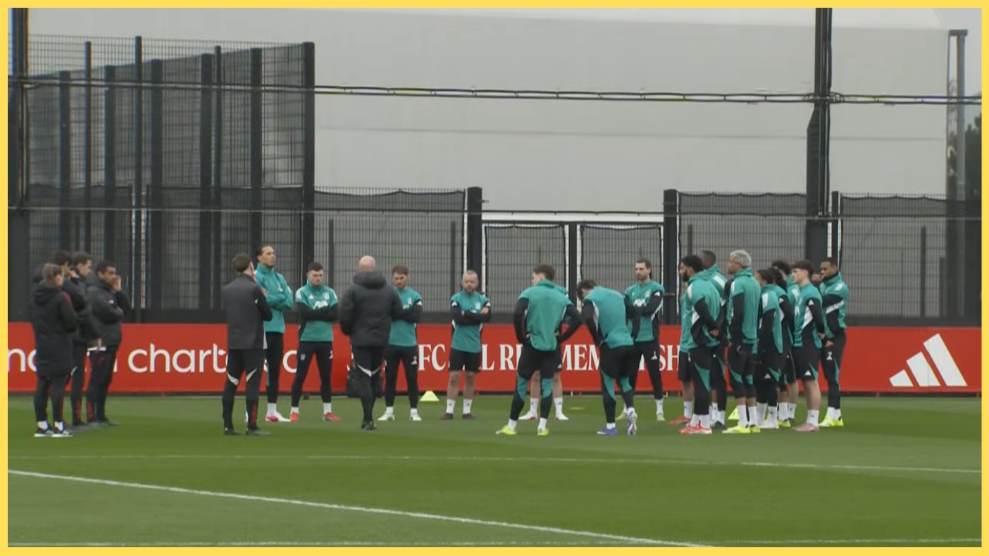 Afolami Onanuga trained with the Liverpool first team on Monday