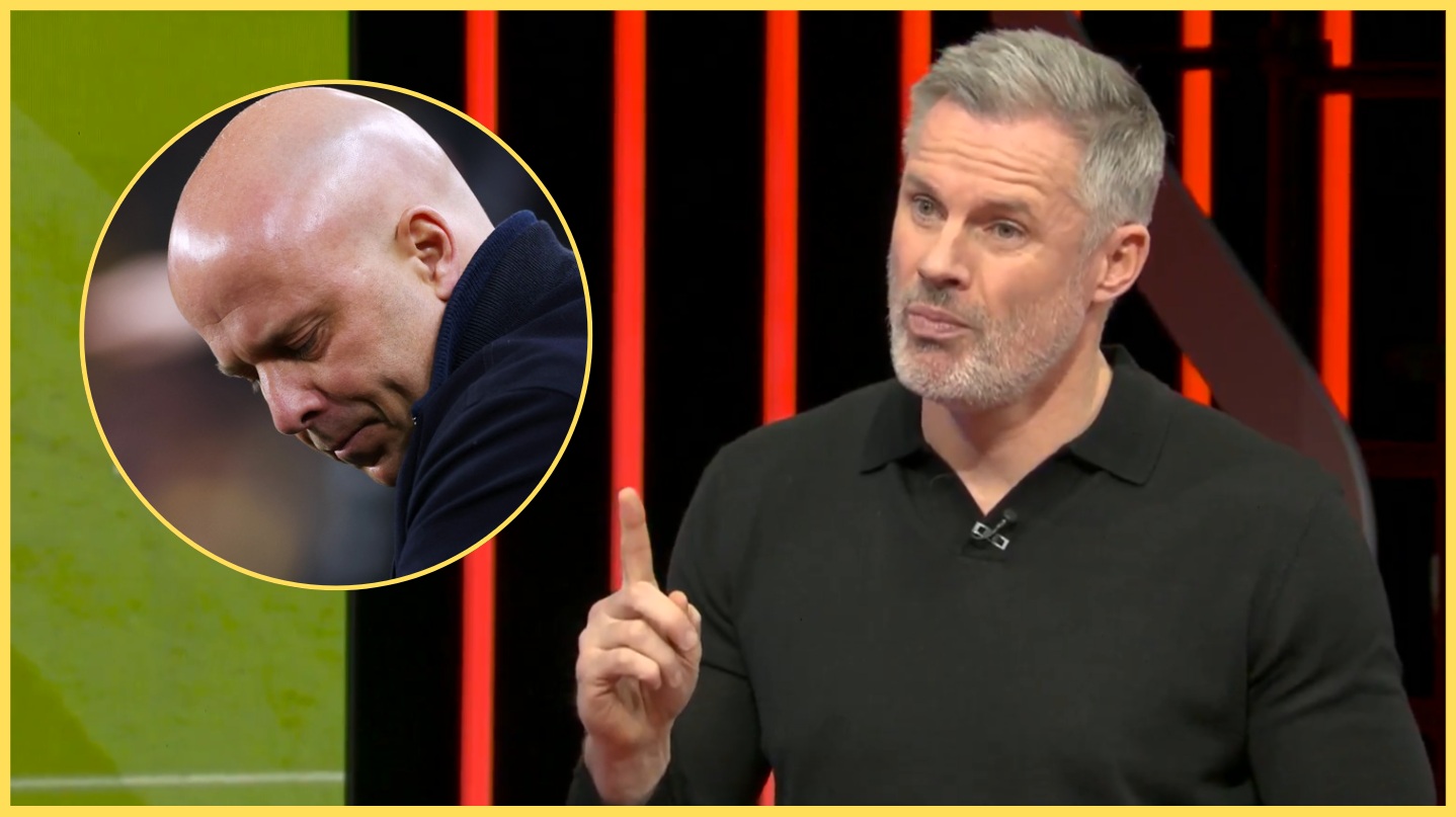 ‘Really difficult’ – Jamie Carragher fears for Slot after what he noticed at Anfield on Sunday