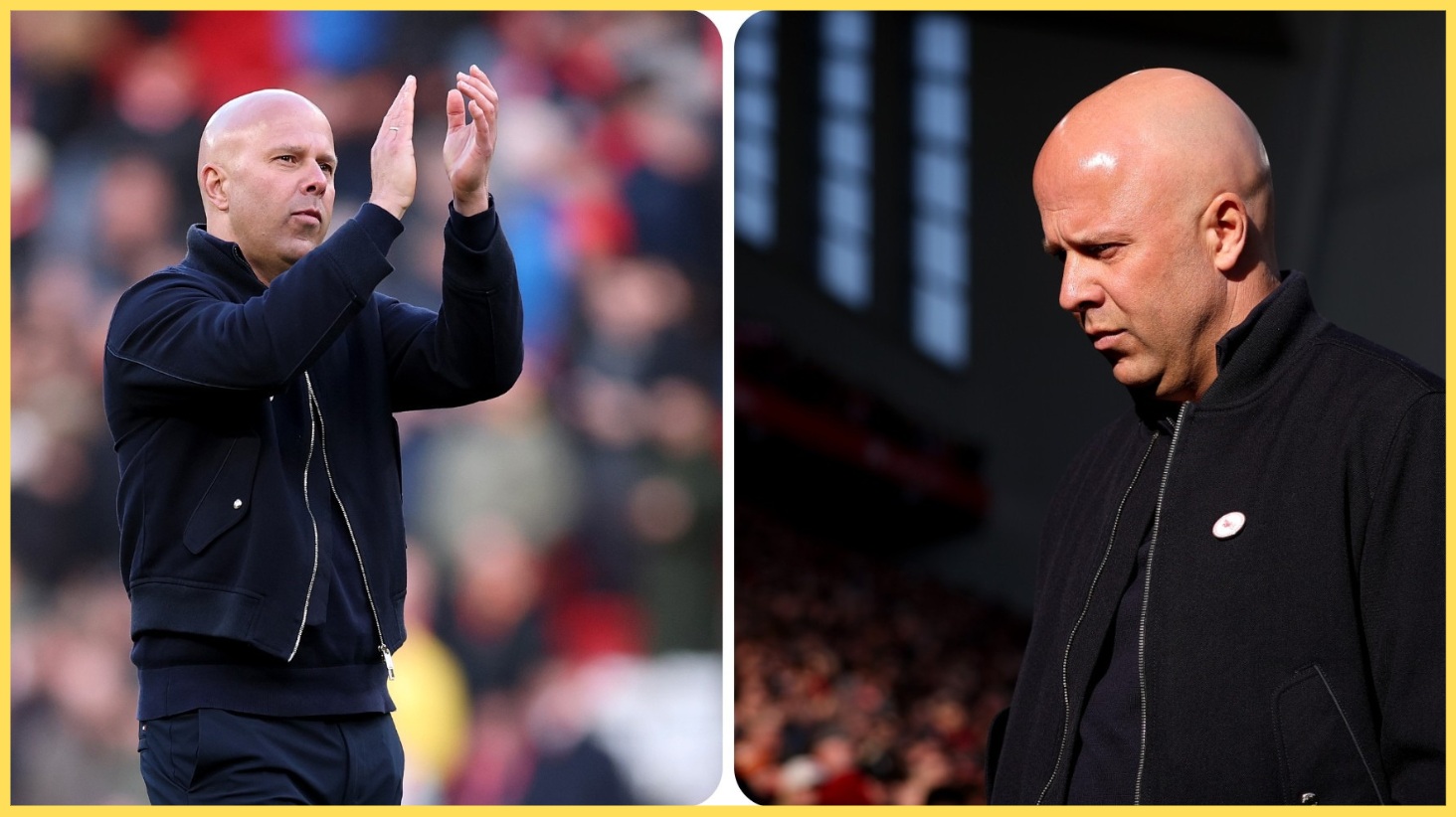 Arne Slot has experienced contrasting emotions over the past month at Liverpool