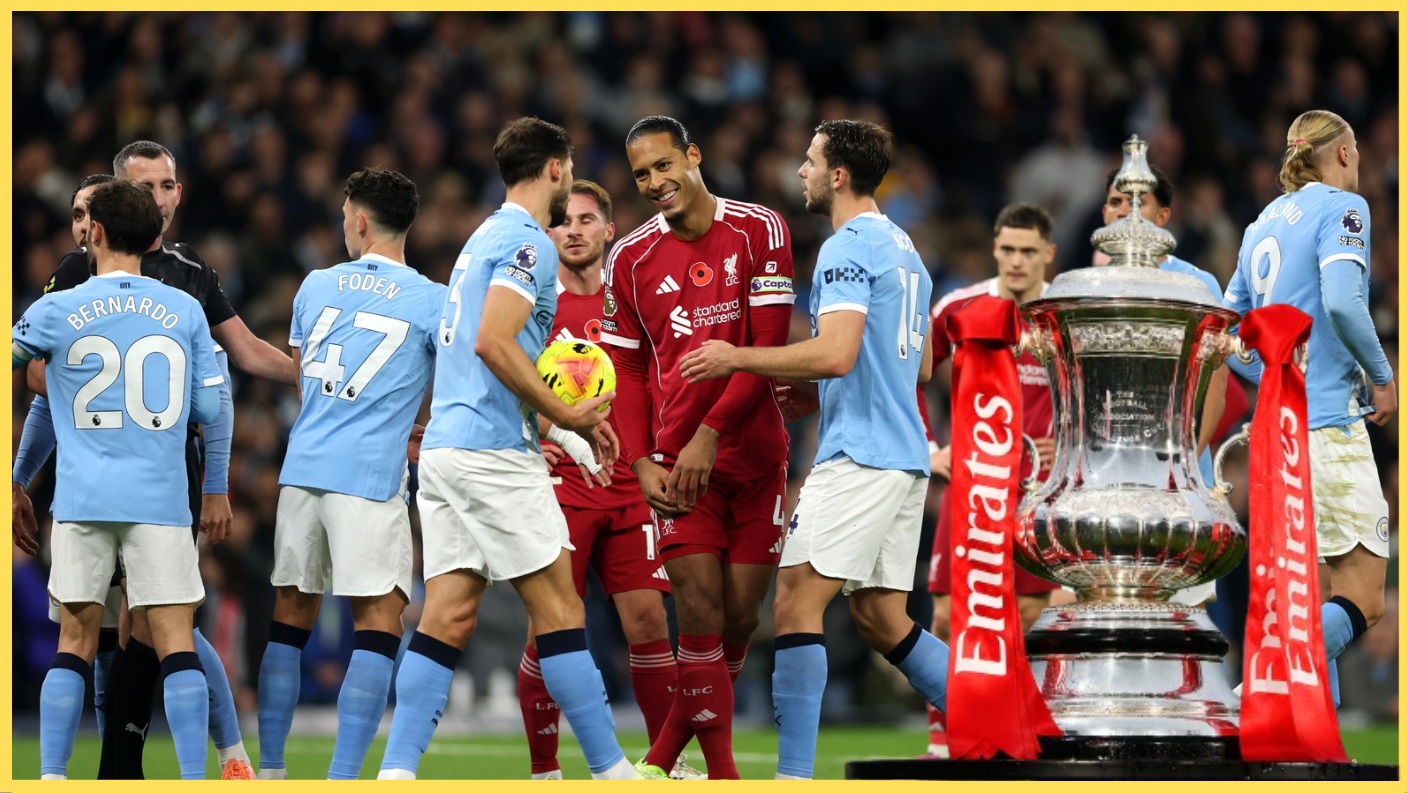 Manchester City and Liverpool will meet in the quarter-finals of the FA Cup