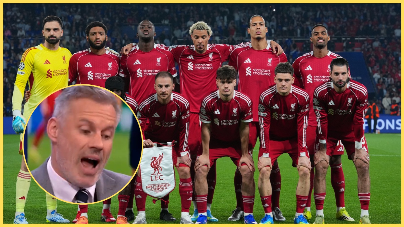 Jamie Carragher said that three Liverpool players were 'really poor' in the Reds' defeat to PSG