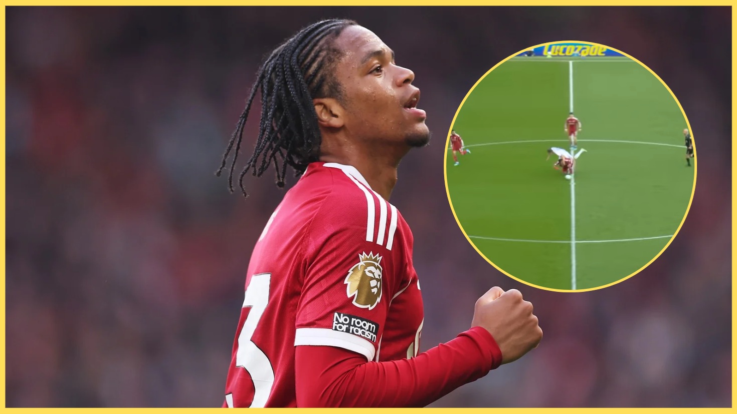 Anthony Taylor played a crucial advantage in the lead-up to Rio Ngumoha's goal against Fulham