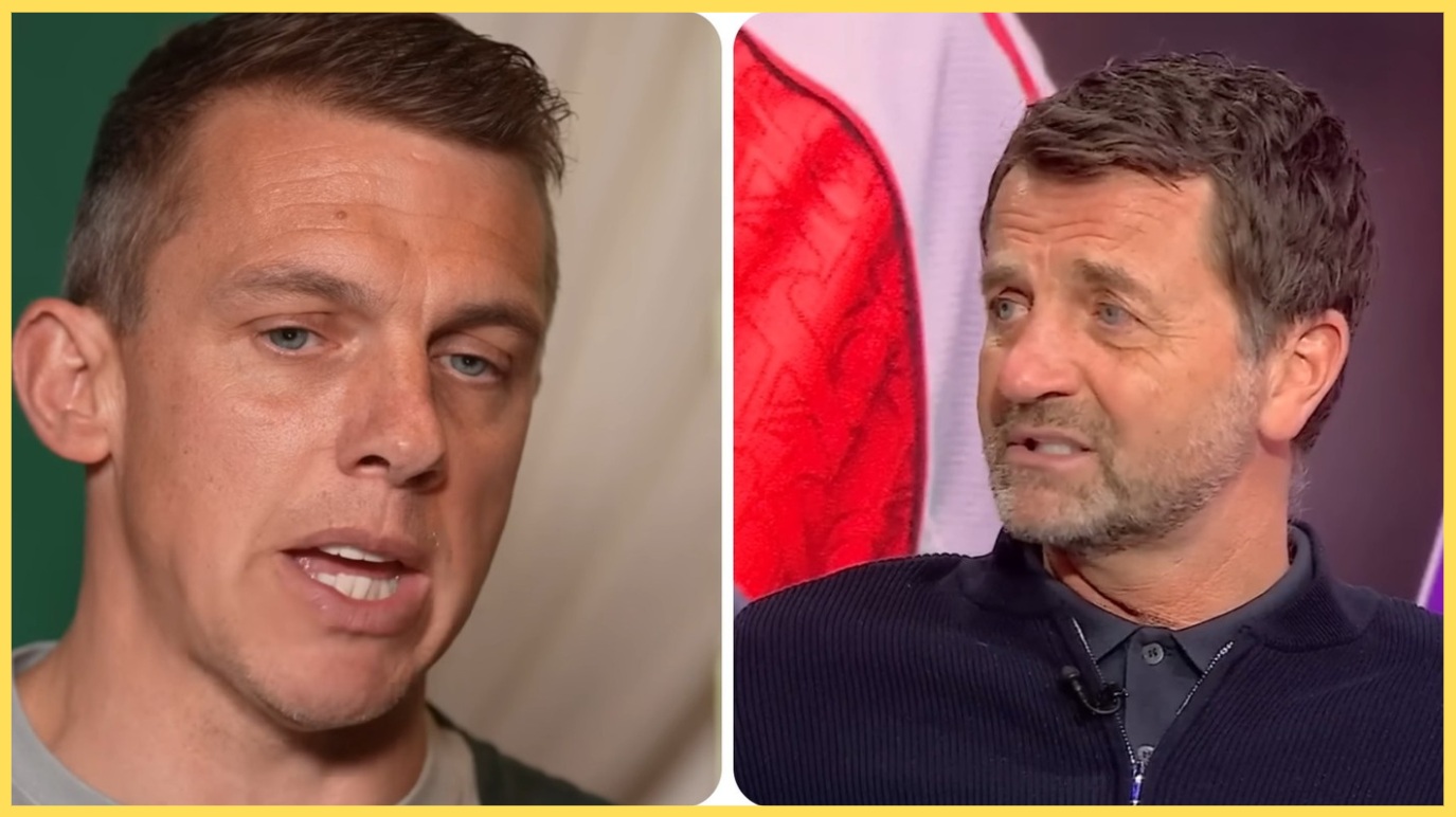 Stephen Warnock and Tim Sherwood disagreed on the penalty incident in Liverpool's match against PSG