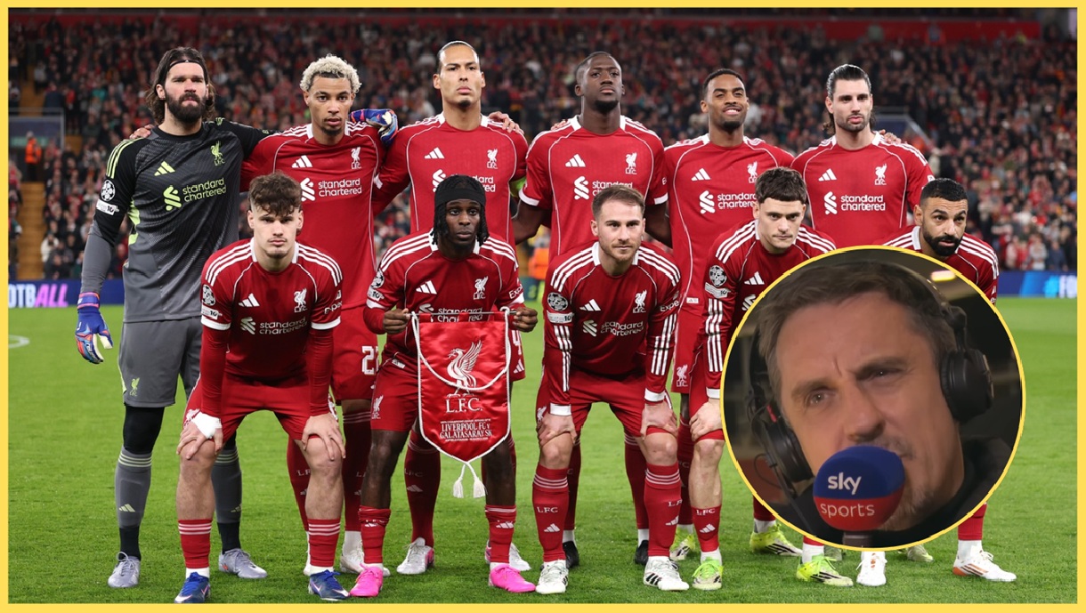 ‘It was big’ – Gary Neville says Liverpool player produced one of the moments of the season