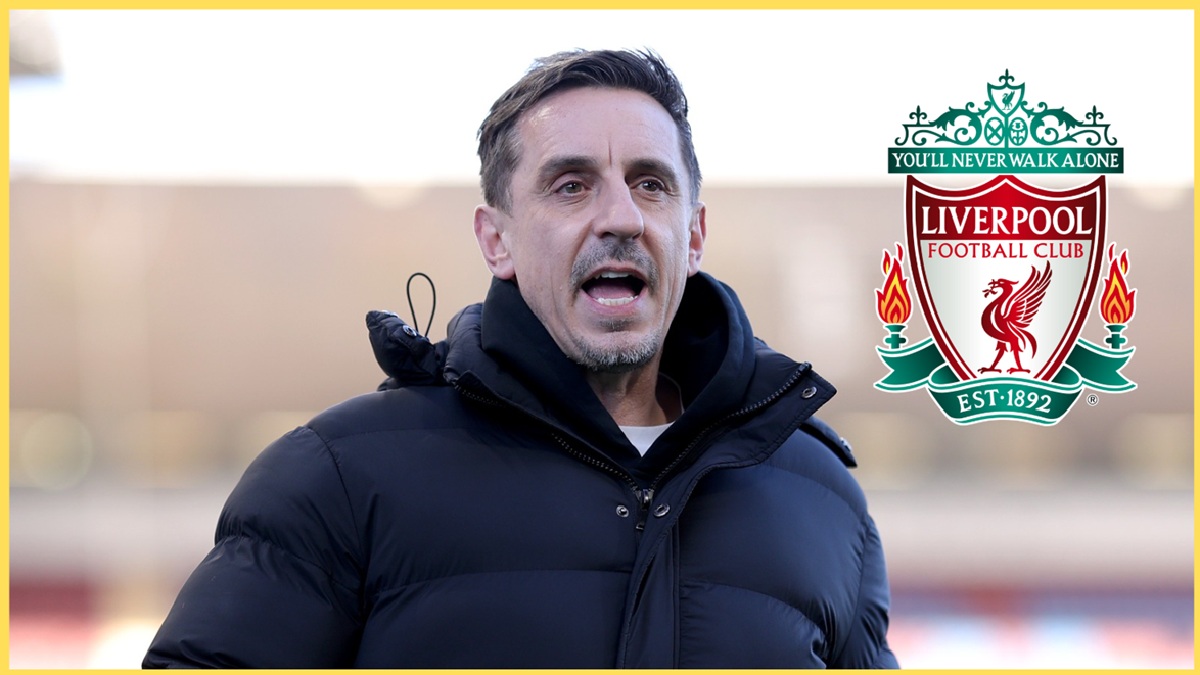 Gary Neville ‘happy’ over huge Sunday news which’ll have many Liverpool fans deflated