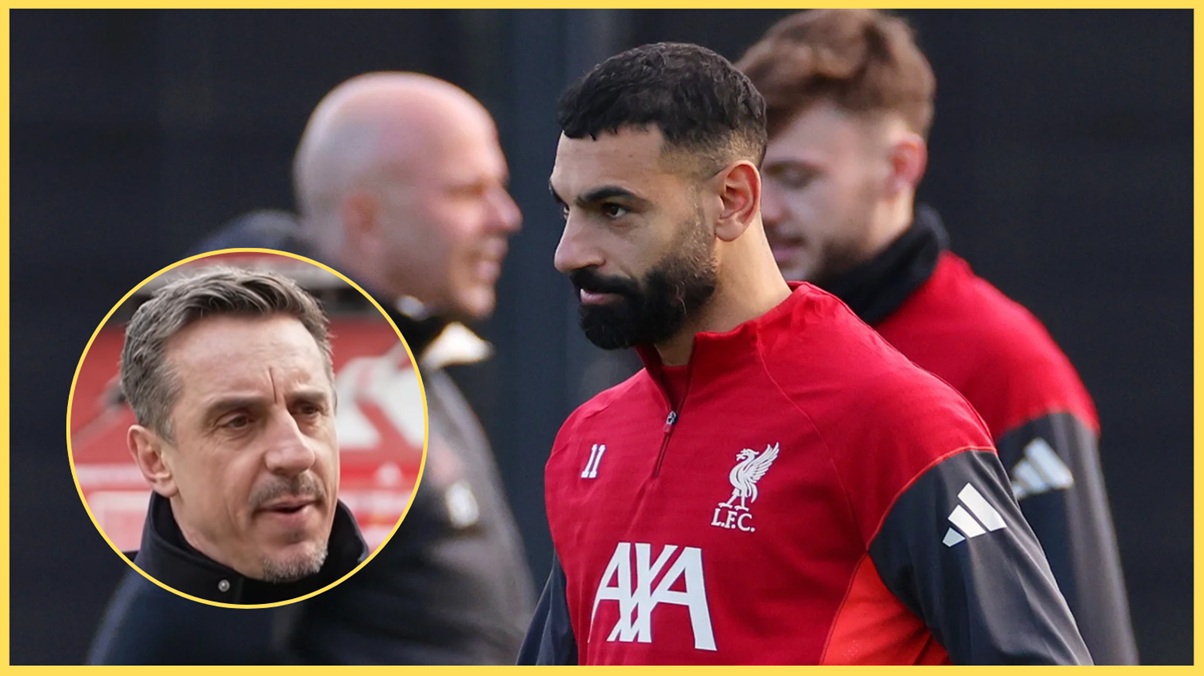 ‘Pulled the pin out of a grenade’ – Gary Neville takes aim at Salah over social media statement