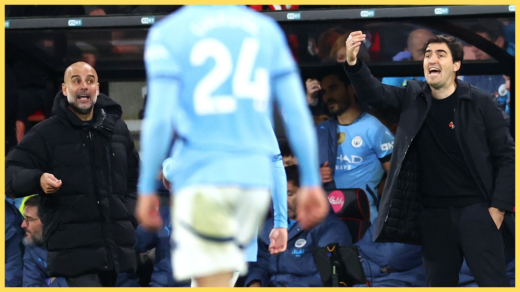 Pep Guardiola warns Andoni Iraola after taking the Liverpool job
