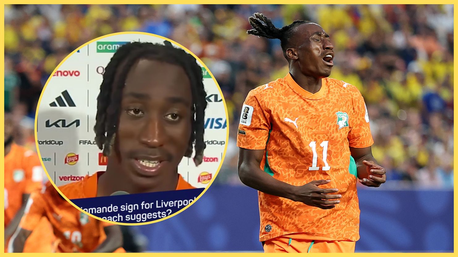 Yan Diomande gives PSG cause for concern with telling Liverpool transfer hint at World Cup