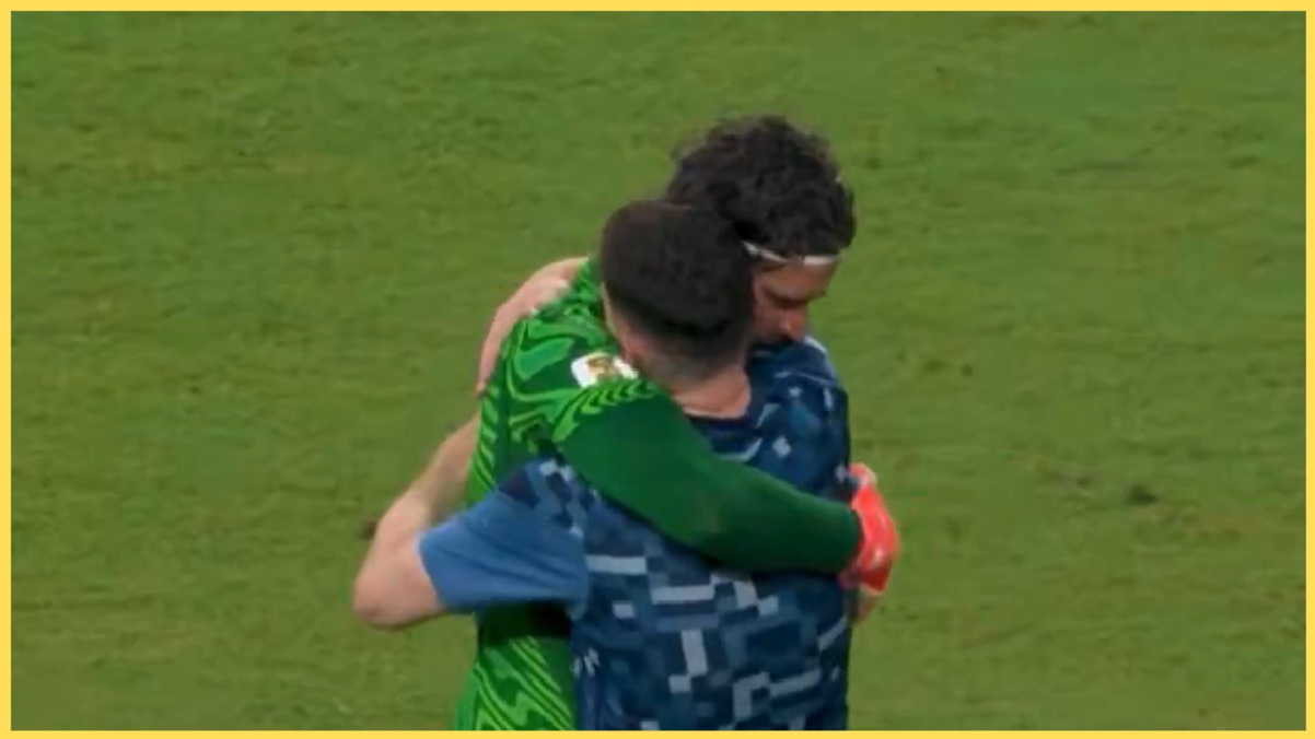 Video) Liverpool fans' hearts will swell at post-match exchange between Alisson and Robertson