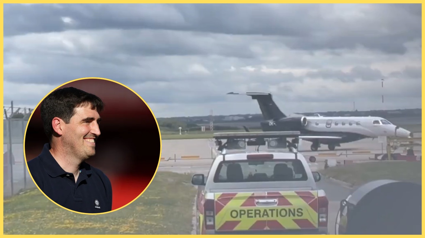 (Video) Andoni Iraola touches down at John Lennon Airport ahead of Liverpool appointment
