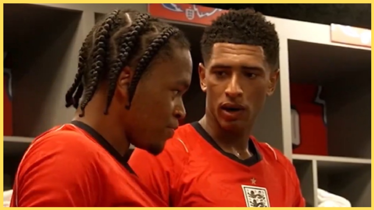 (Video) What Rio Ngumoha humbly told England teammates in dressing room after Three Lions debut