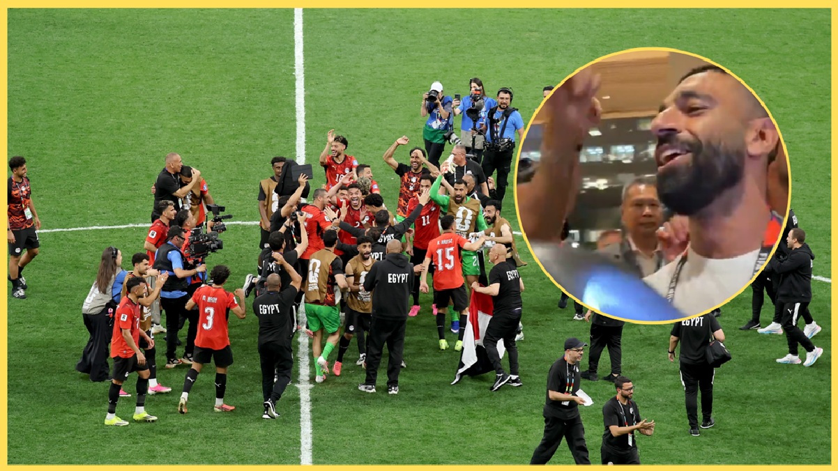 (Video) Mo Salah was in full party mode after Liverpool legend helps Egypt to create history