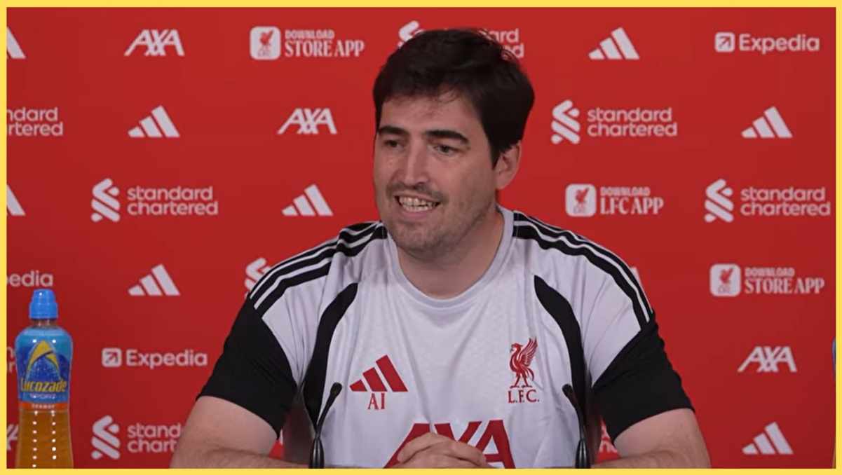 Liverpool reporter ‘blown away’ by Andoni Iraola during ‘note perfect’ first press conference