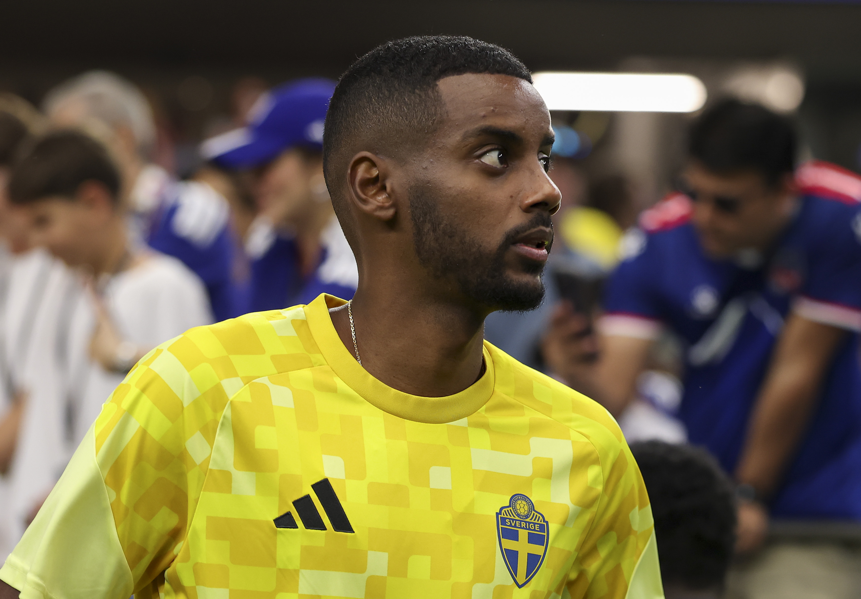 Alexander Isak endured a difficult first season at Liverpool