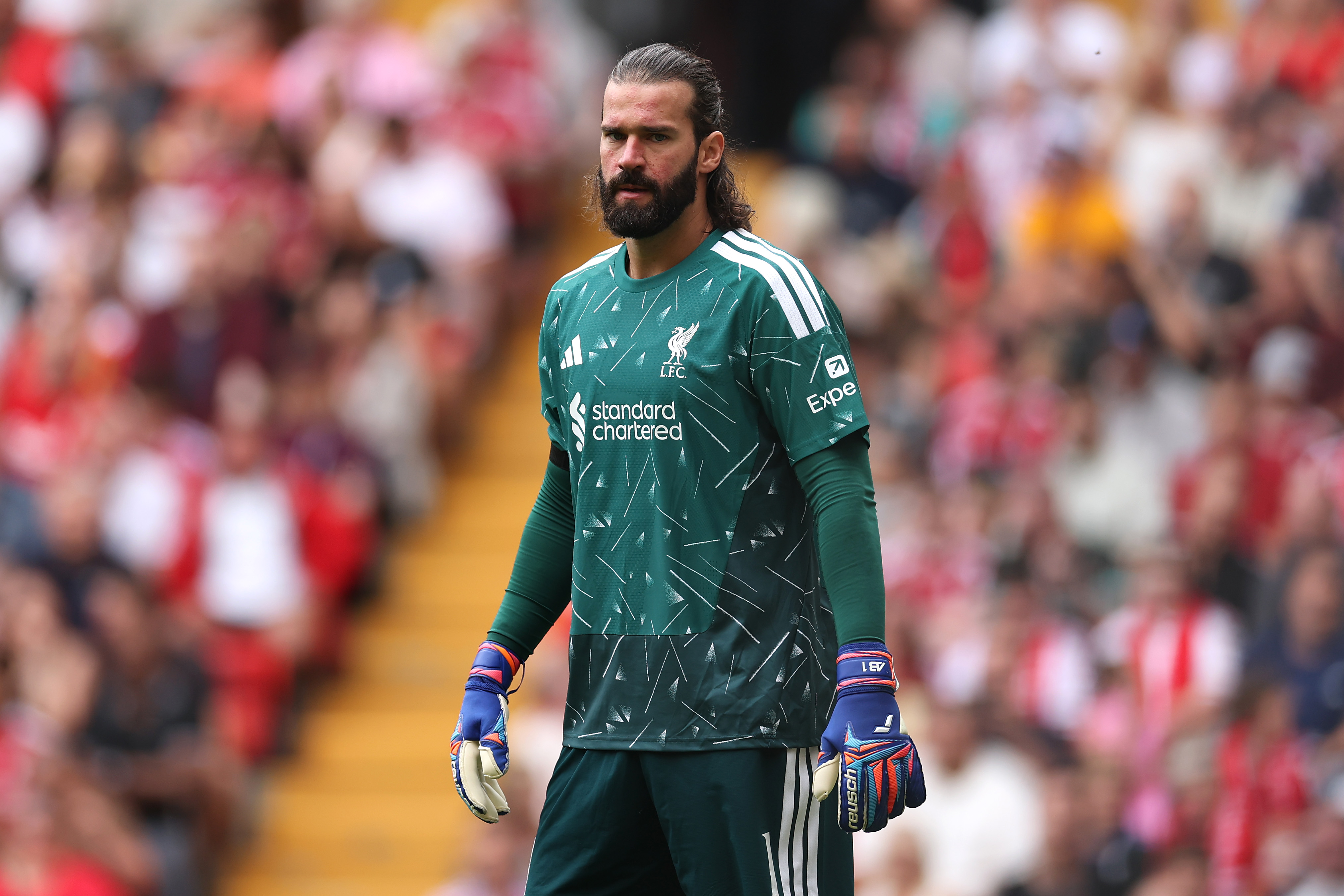 Alisson Becker is into the final year of his contract at Liverpool