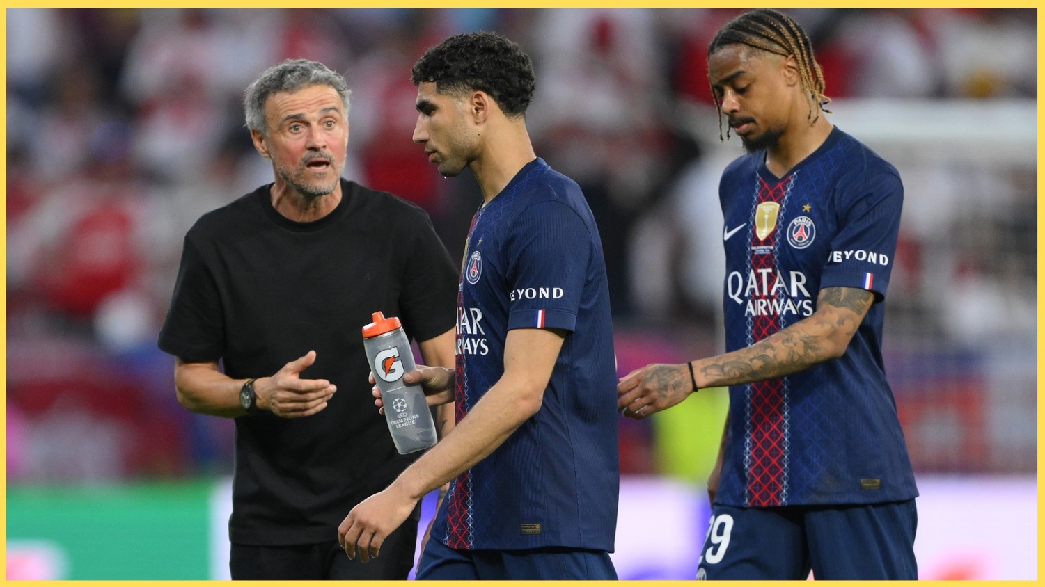Luis Enrique's pointed words on PSG unhappiness add fresh fuel to Bradley Barcola transfer talk