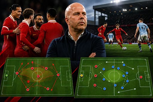 Arne Slot's tactical blueprint worked wonders at Liverpool in 2024/25 but fell apart the following season