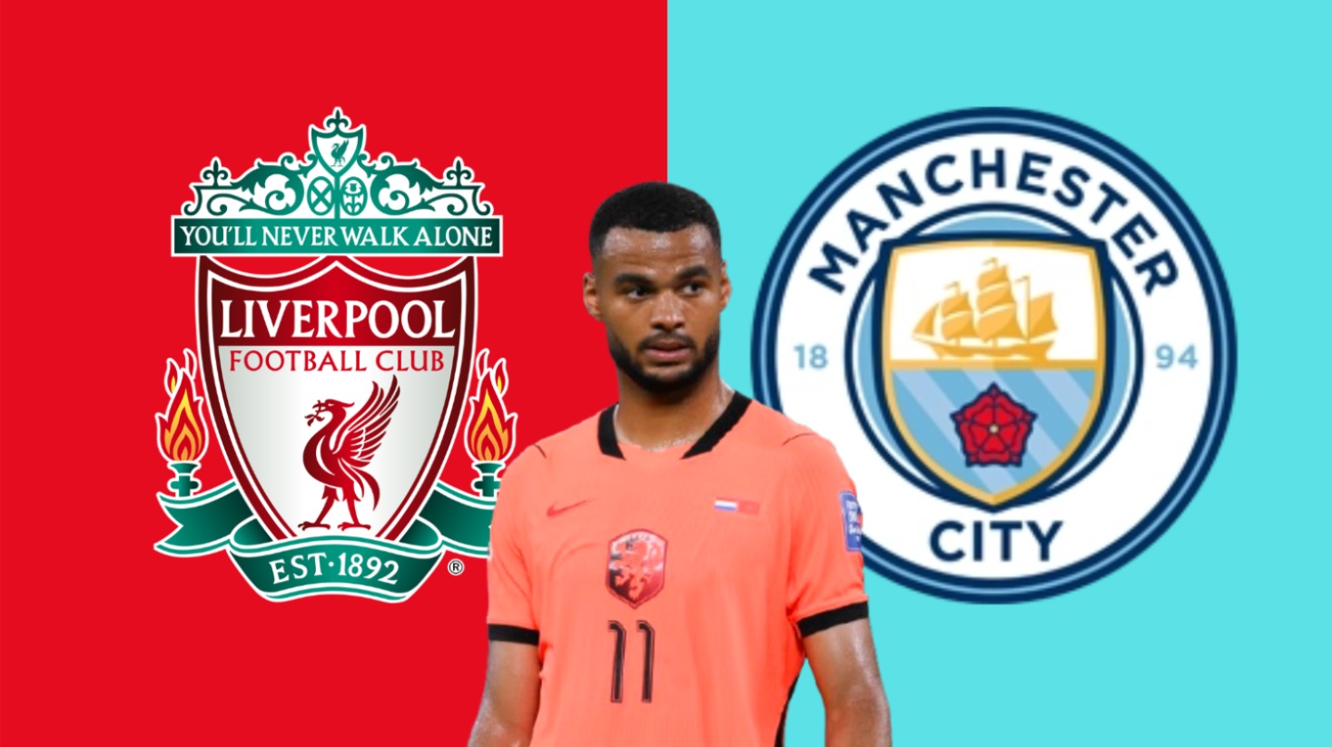 Liverpool have rejected an £80m offer from Man City for Cody Gakpo