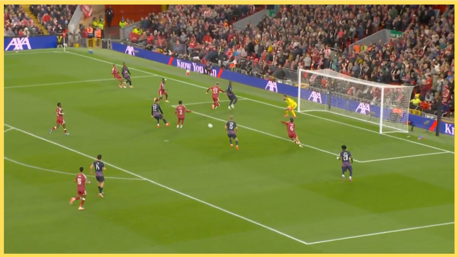 (Video) One Liverpool player justified his selection v Spurs inside the opening 10 minutes - The Empire of The Kop